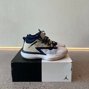 Nike Jordan ZION I Fossil / Midnight Navy / White Size US 11.5